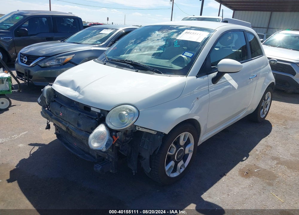 2013 FIAT 500 POP VIN: 3C3CFFAR1DT655390