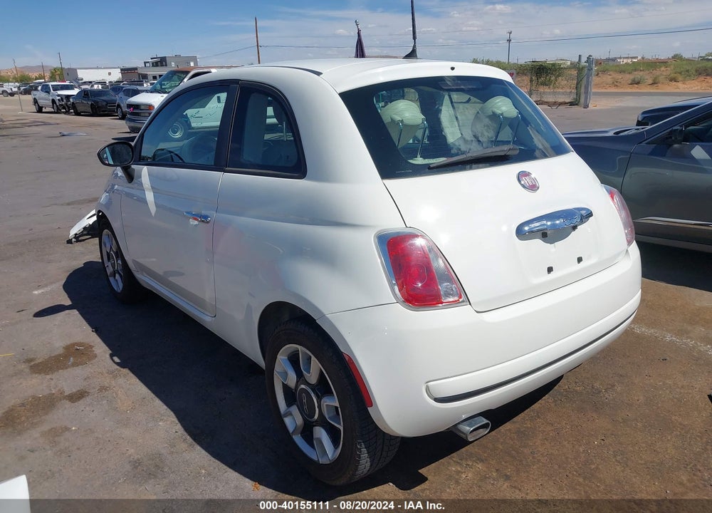 2013 FIAT 500 POP VIN: 3C3CFFAR1DT655390