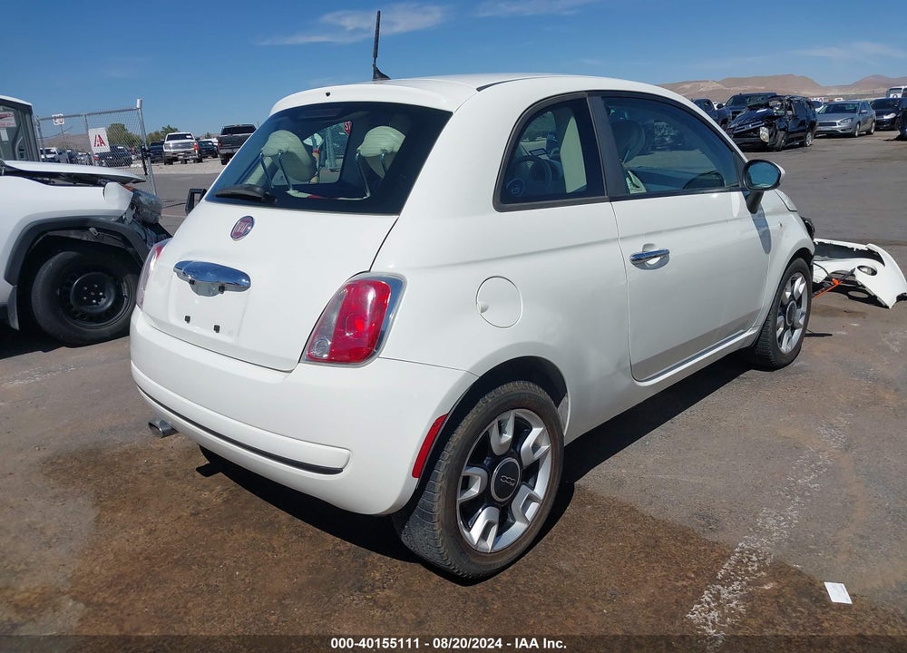 2013 FIAT 500 POP VIN: 3C3CFFAR1DT655390