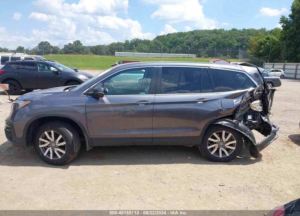 2021 HONDA PILOT AWD EX VIN: 5FNYF6H3XMB057638