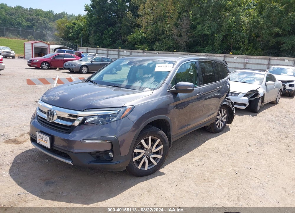 2021 HONDA PILOT AWD EX VIN: 5FNYF6H3XMB057638