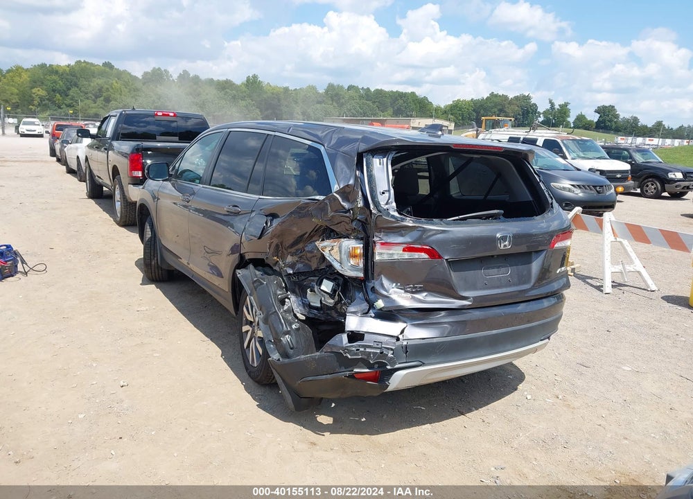 2021 HONDA PILOT AWD EX VIN: 5FNYF6H3XMB057638