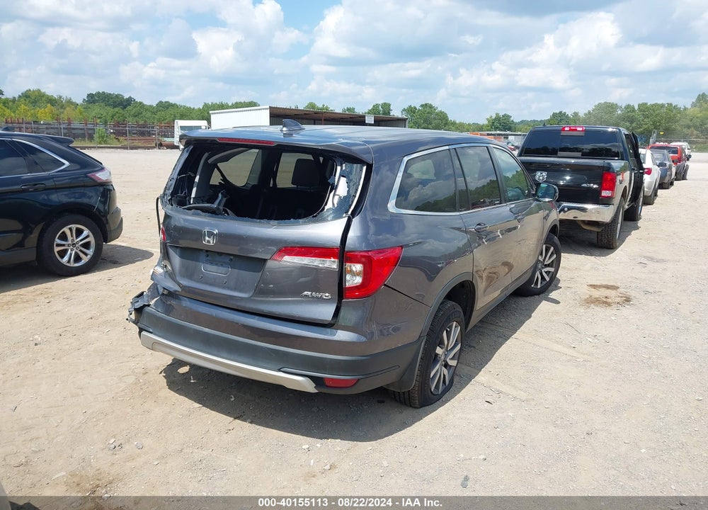 2021 HONDA PILOT AWD EX VIN: 5FNYF6H3XMB057638