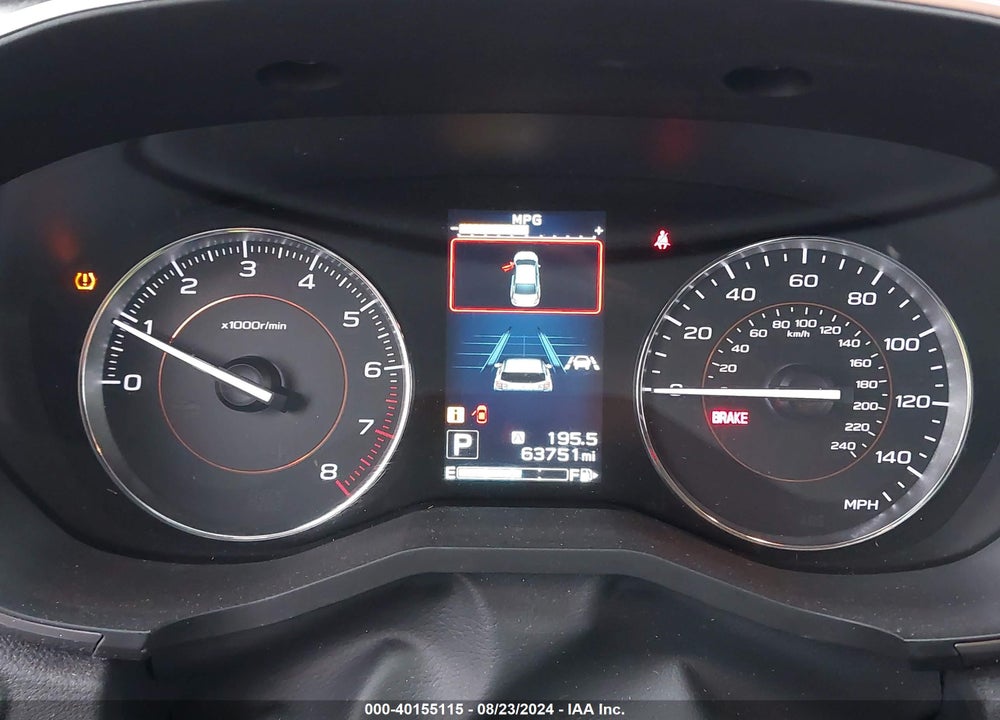 2019 SUBARU CROSSTREK 2.0I LIMITED VIN: JF2GTANC8K8256696