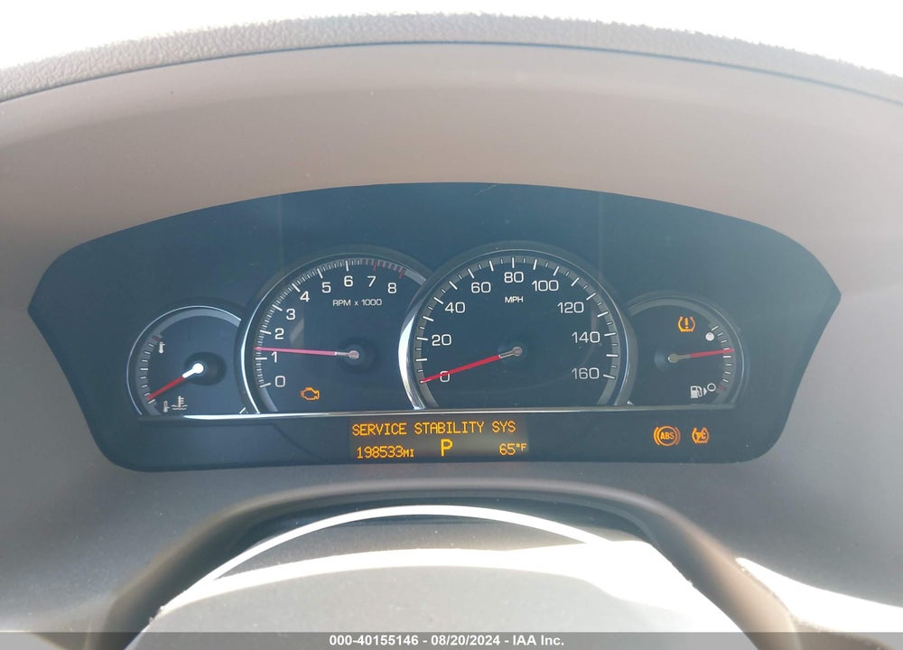 2008 CADILLAC STS V6 VIN: 1G6DK67V080210693