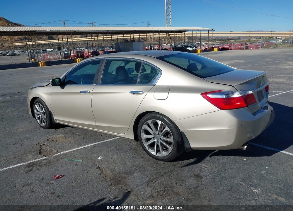 2013 HONDA ACCORD SPORT VIN: 1HGCR2F56DA275066