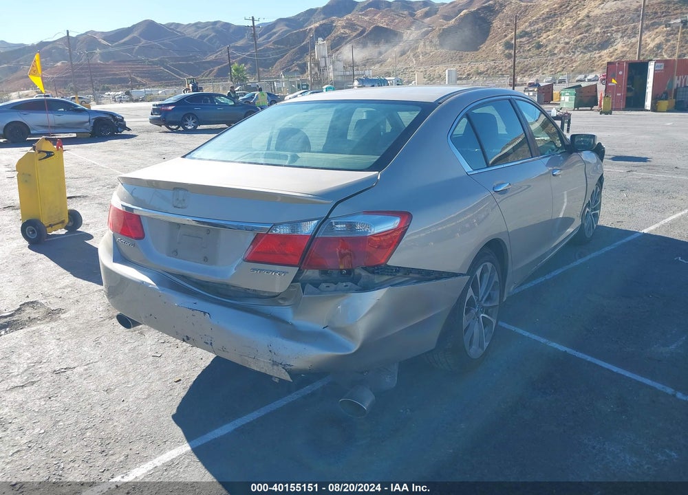 2013 HONDA ACCORD SPORT VIN: 1HGCR2F56DA275066