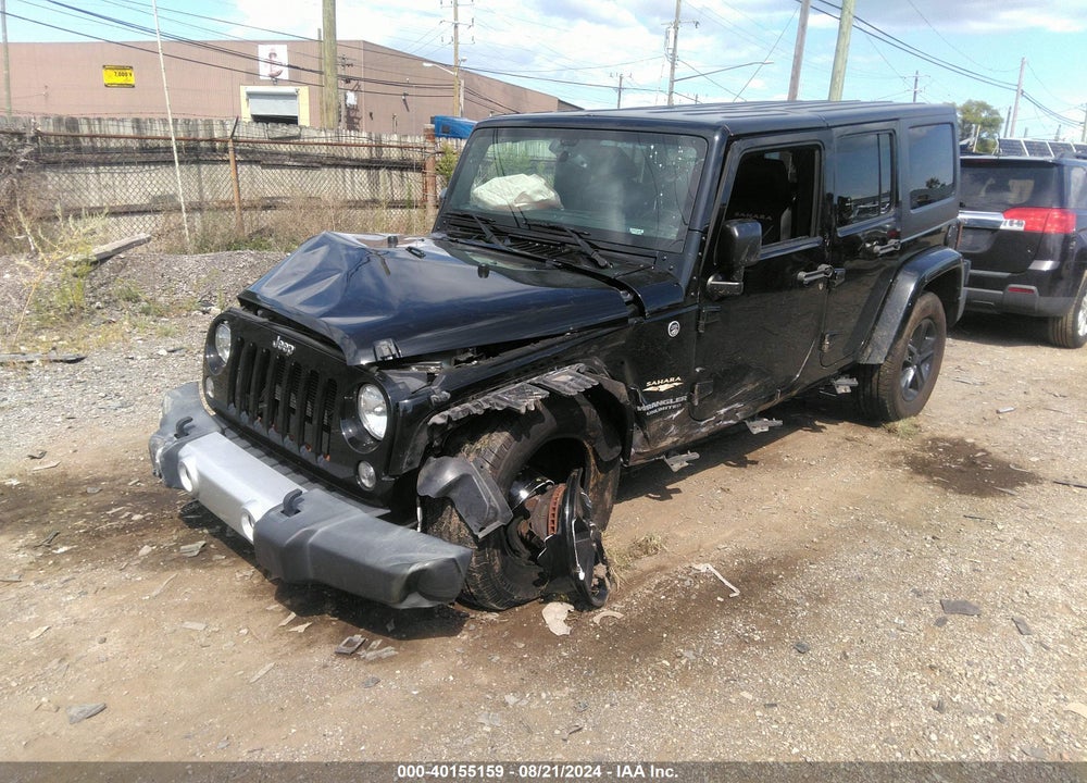2015 JEEP WRANGLER UNLIMITED SAHARA VIN: 1C4BJWEG7FL646626
