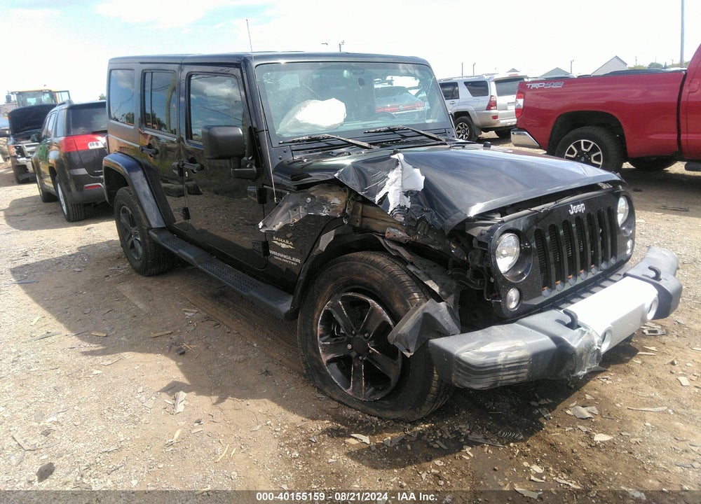 2015 JEEP WRANGLER UNLIMITED SAHARA VIN: 1C4BJWEG7FL646626