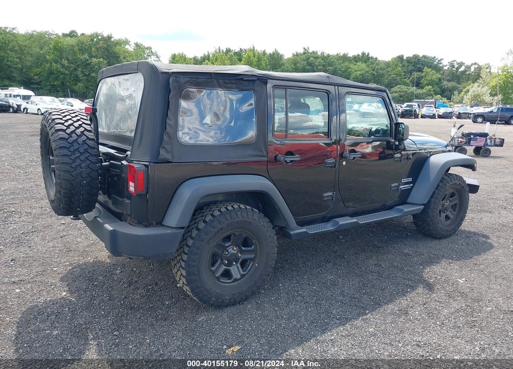 2013 JEEP WRANGLER UNLIMITED SPORT VIN: 1C4BJWDG5DL576414