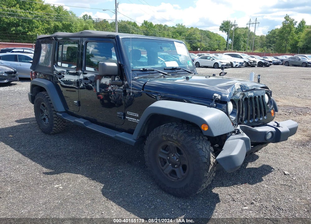 2013 JEEP WRANGLER UNLIMITED SPORT VIN: 1C4BJWDG5DL576414
