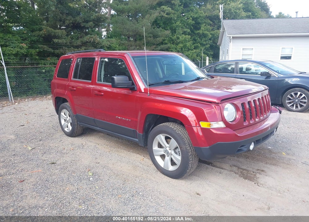 2014 JEEP PATRIOT LATITUDE VIN: 1C4NJRFB7ED644451