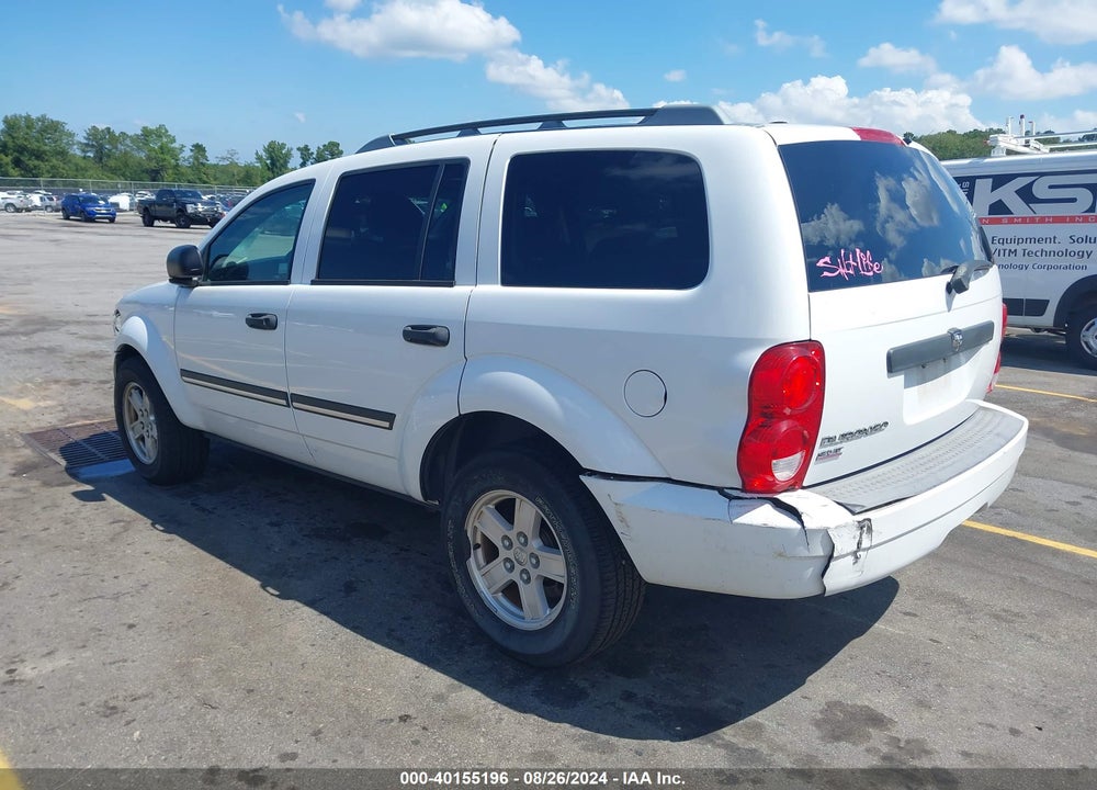 2008 DODGE DURANGO VIN: 1D8HB48NX8F149823