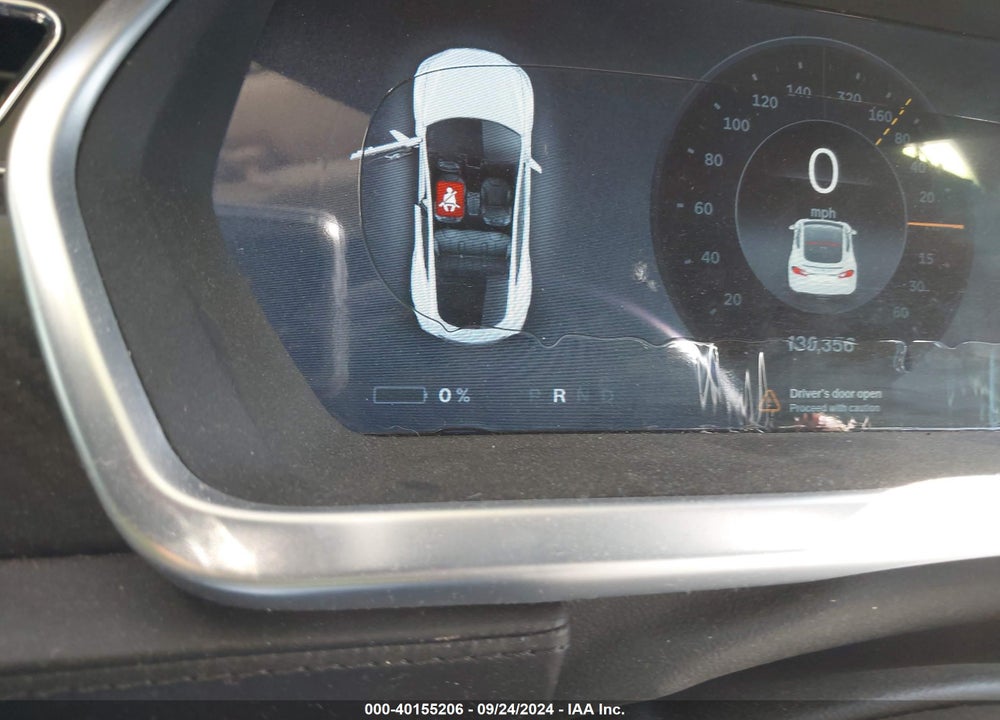 2012 TESLA MODEL S PERFORMANCE/SIGNATURE PERFORMANCE VIN: 5YJSA1DP8CFS00133