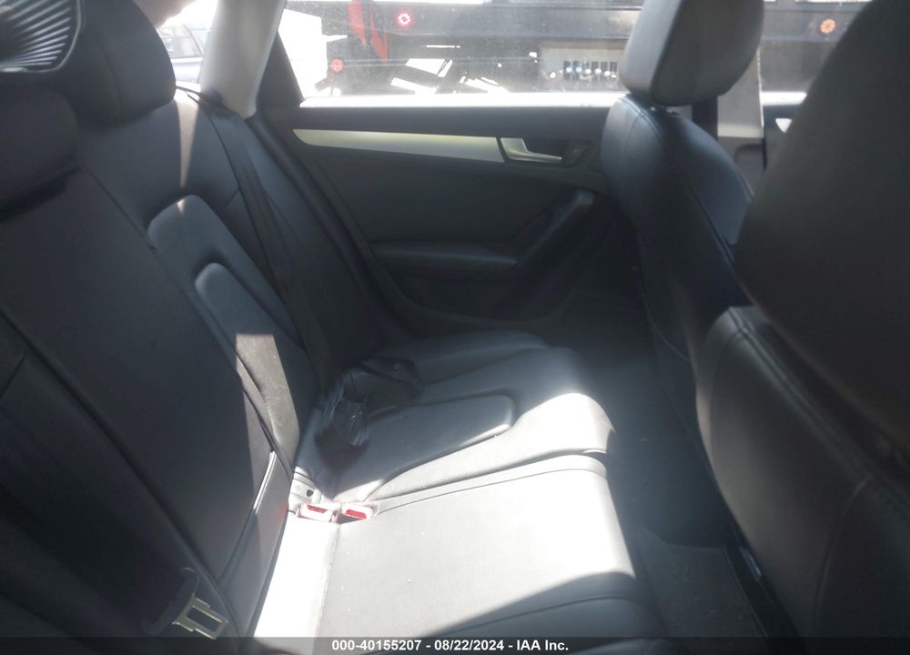 2012 AUDI A4 2.0T PREMIUM VIN: WAUAFAFLXCN013384