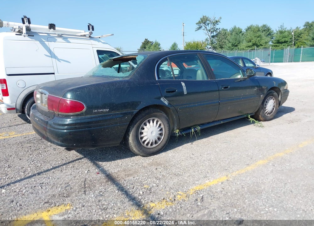 2001 BUICK LESABRE CUSTOM VIN: 1G4HP54KX14175563