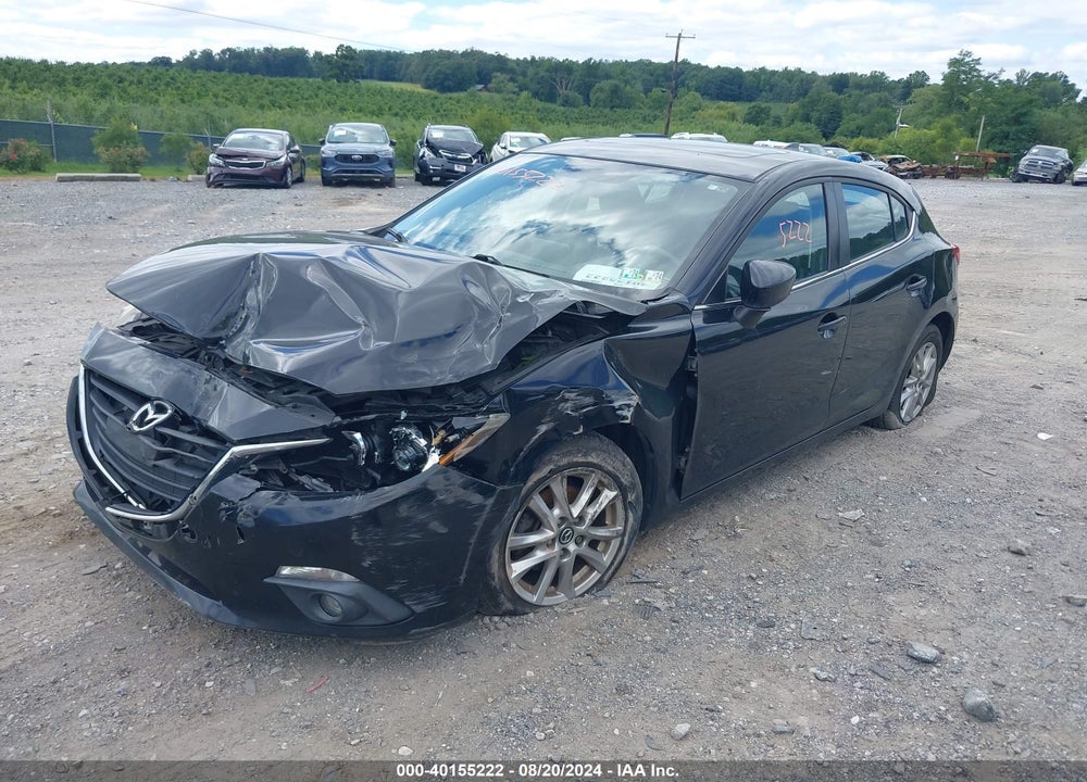 2015 MAZDA 3 I GRAND TOURING VIN: JM1BM1M76F1269889
