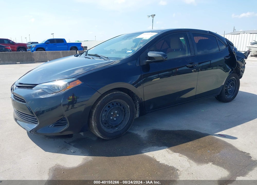 2018 TOYOTA COROLLA LE VIN: 2T1BURHE9JC113440