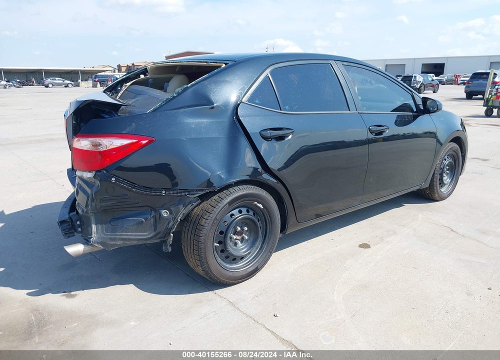 2018 TOYOTA COROLLA LE VIN: 2T1BURHE9JC113440
