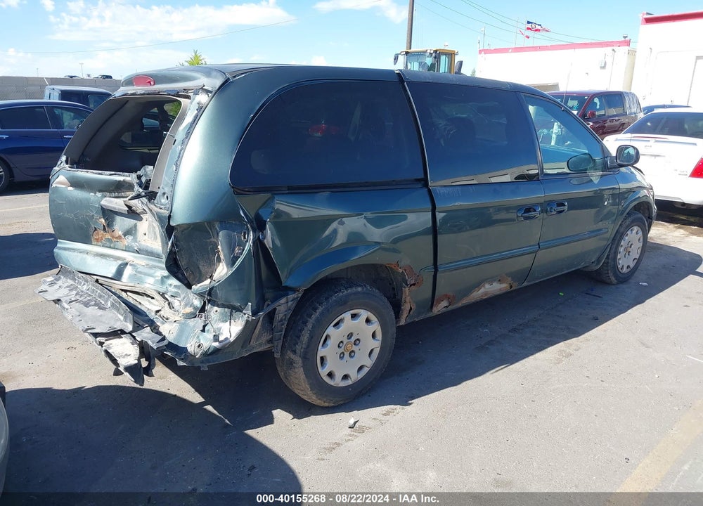 2001 CHRYSLER TOWN & COUNTRY LX VIN: 2C4GP44381R212707