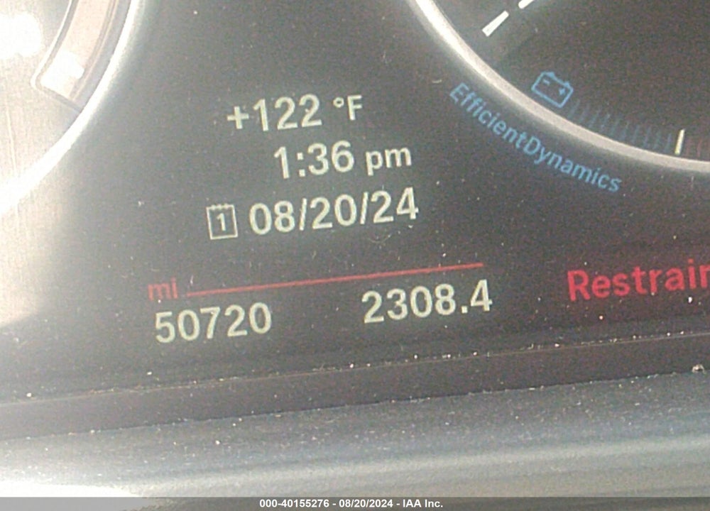 2014 BMW 528I VIN: WBA5A5C5XED020745