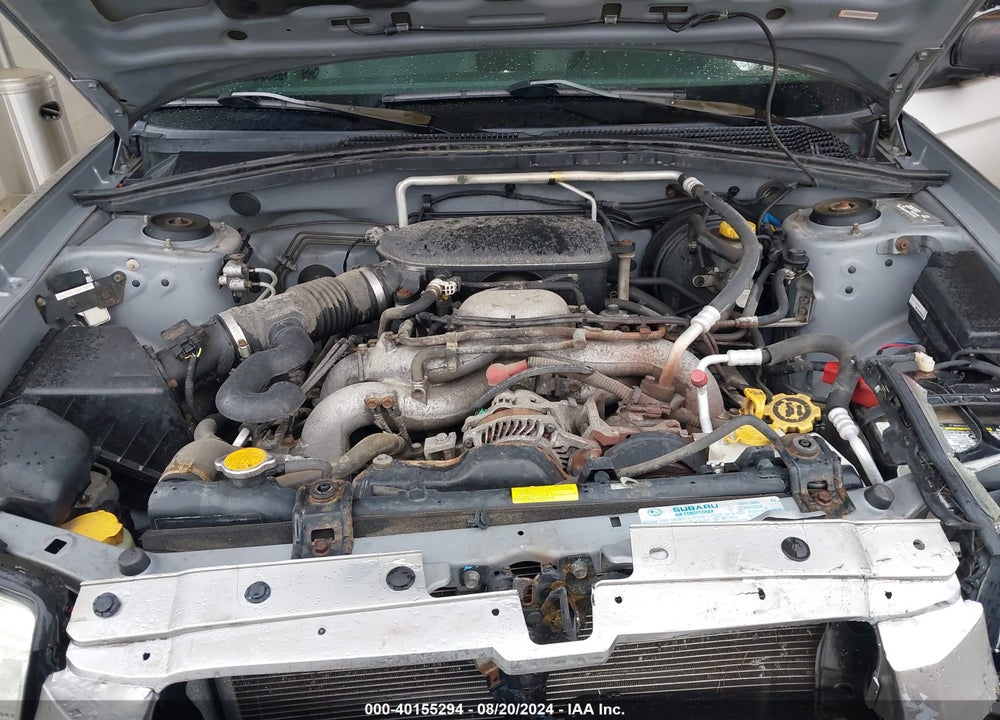 2007 SUBARU FORESTER 2.5X VIN: JF1SG63607H708760