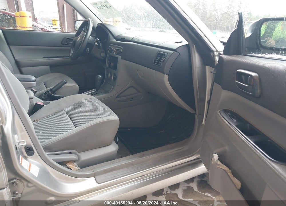 2007 SUBARU FORESTER 2.5X VIN: JF1SG63607H708760