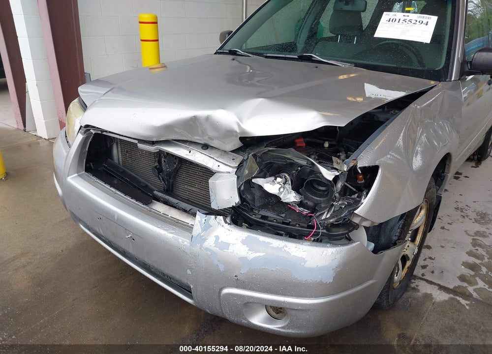 2007 SUBARU FORESTER 2.5X VIN: JF1SG63607H708760