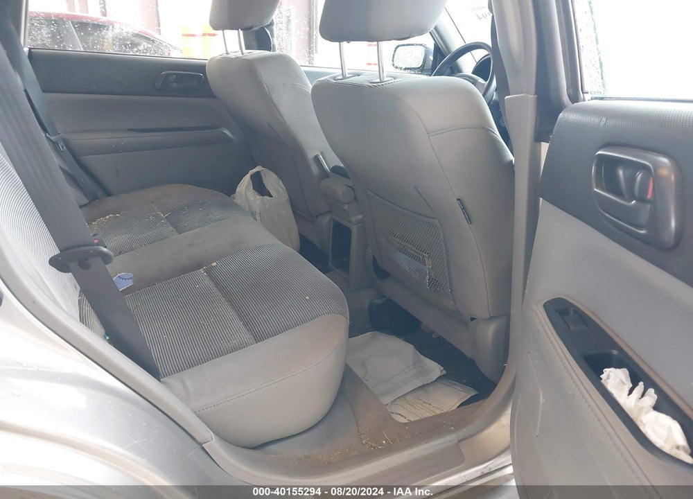 2007 SUBARU FORESTER 2.5X VIN: JF1SG63607H708760