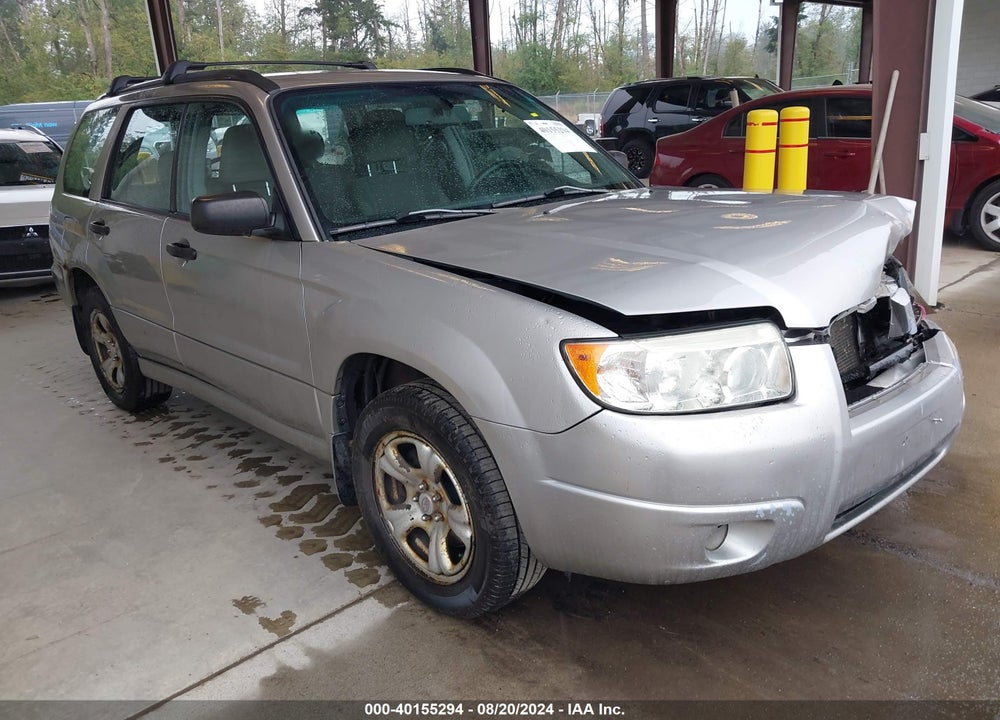 2007 SUBARU FORESTER 2.5X VIN: JF1SG63607H708760