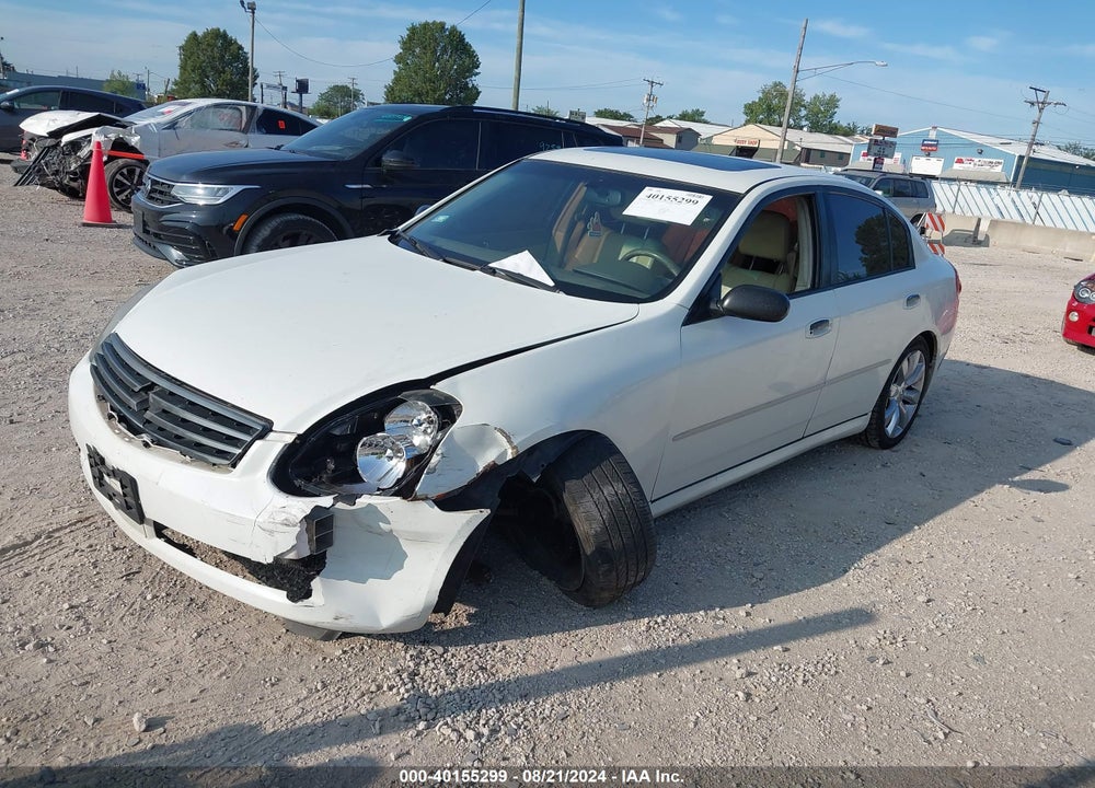 2005 INFINITI G35X VIN: JNKCV51FX5M304305