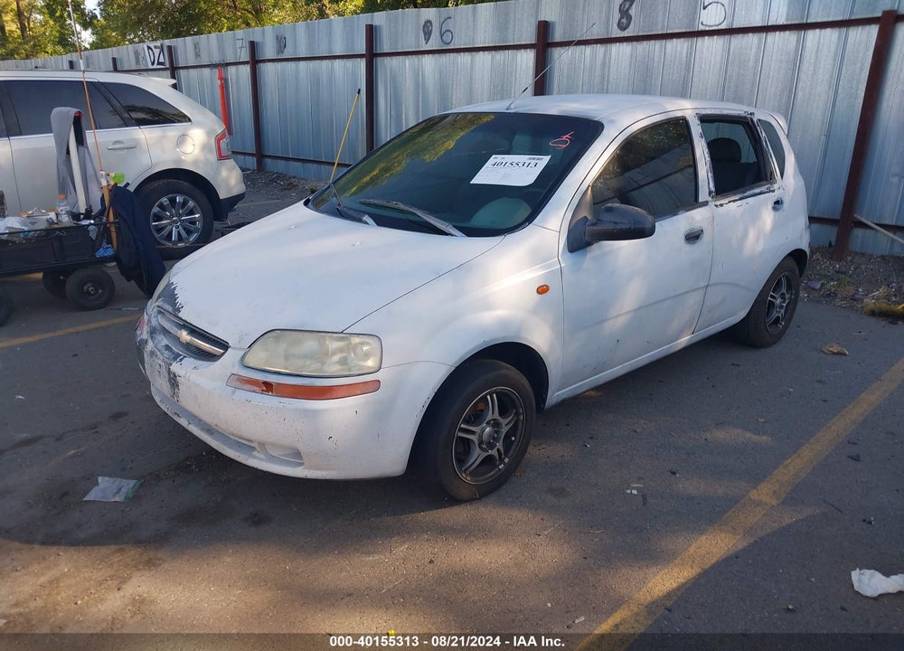 2004 CHEVROLET AVEO SPECIAL VALUE VIN: KL1TD62694B206005