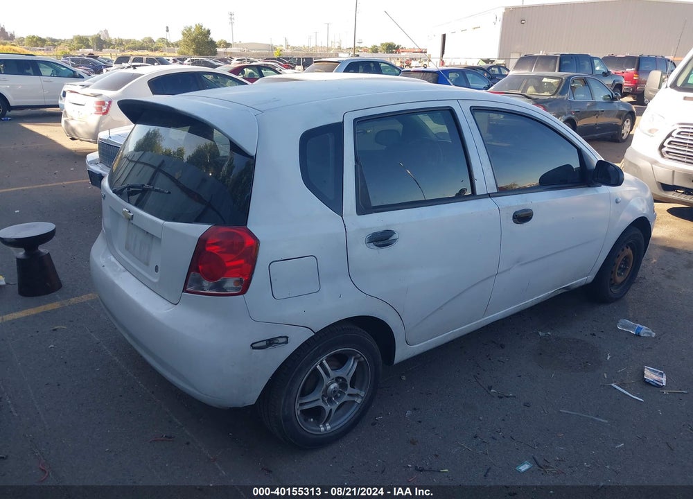 2004 CHEVROLET AVEO SPECIAL VALUE VIN: KL1TD62694B206005
