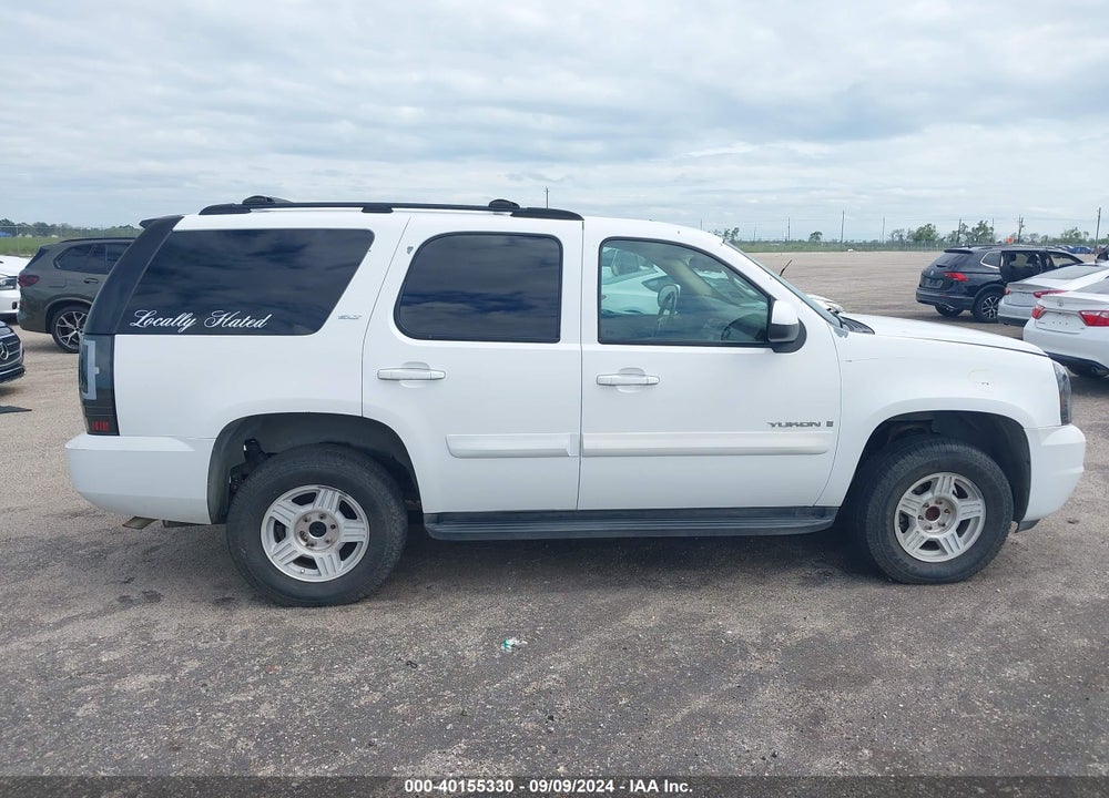 2007 GMC YUKON SLT VIN: 1GKFC13J67R256908