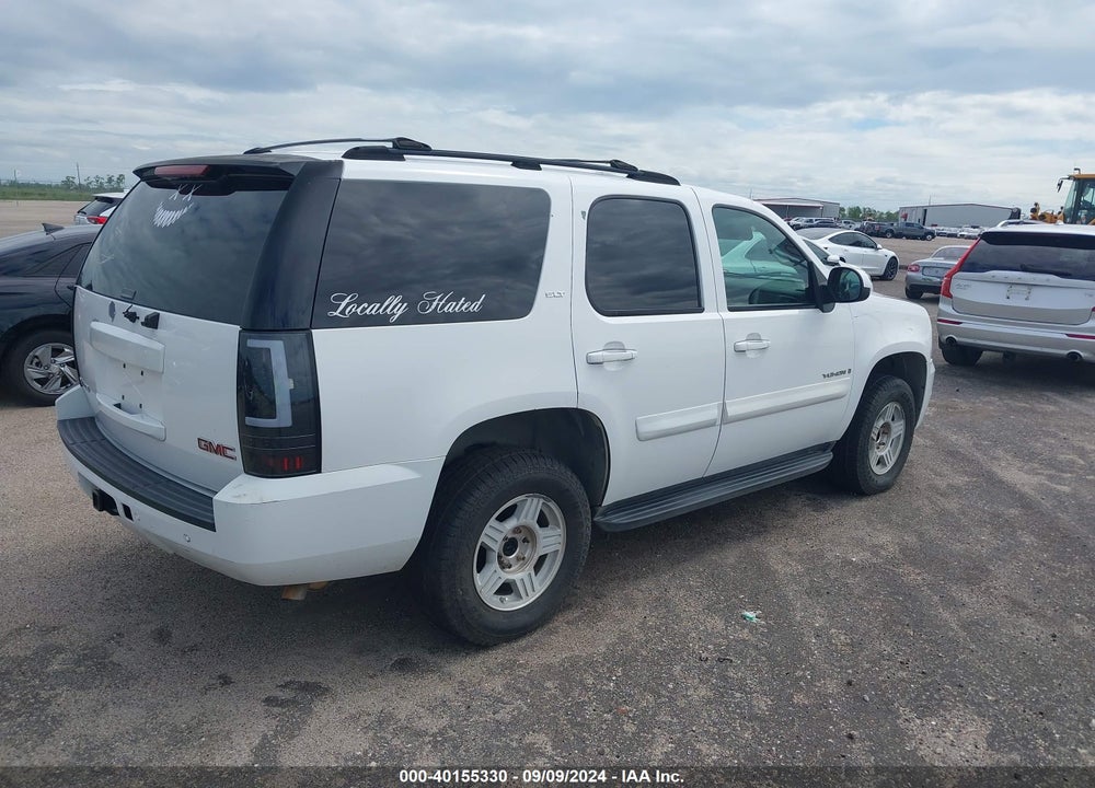 2007 GMC YUKON SLT VIN: 1GKFC13J67R256908