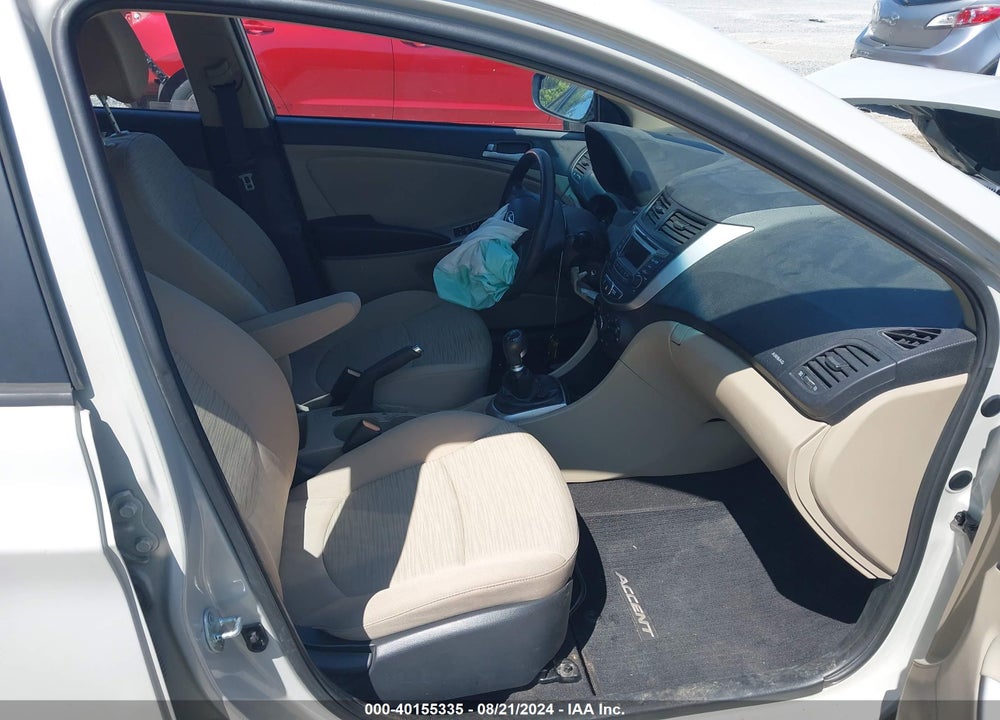 2015 HYUNDAI ACCENT GLS VIN: KMHCT4AE0FU925638