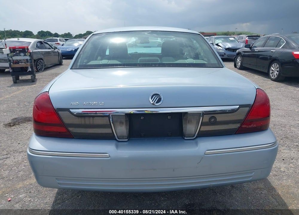 2006 MERCURY GRAND MARQUIS VIN: 2MEFM75V56X654593