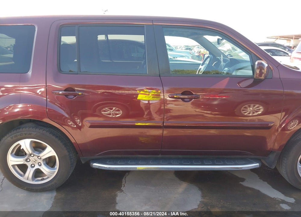 2013 HONDA PILOT EX-L VIN: 5FNYF3H52DB003119