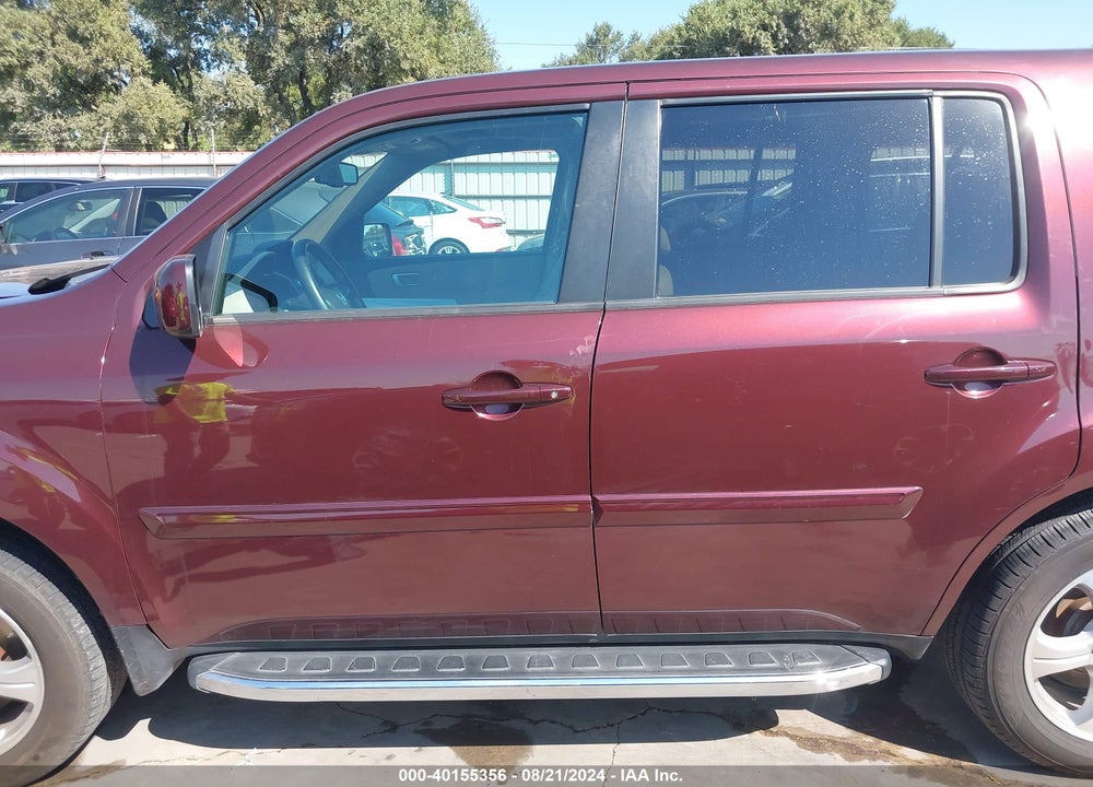 2013 HONDA PILOT EX-L VIN: 5FNYF3H52DB003119