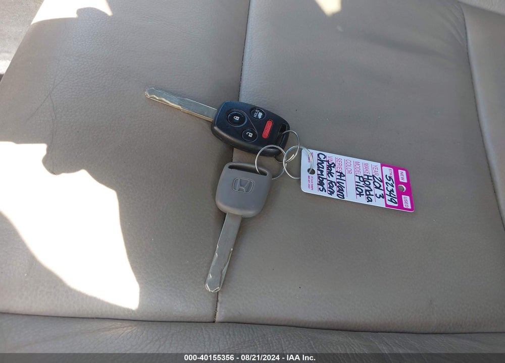 2013 HONDA PILOT EX-L VIN: 5FNYF3H52DB003119