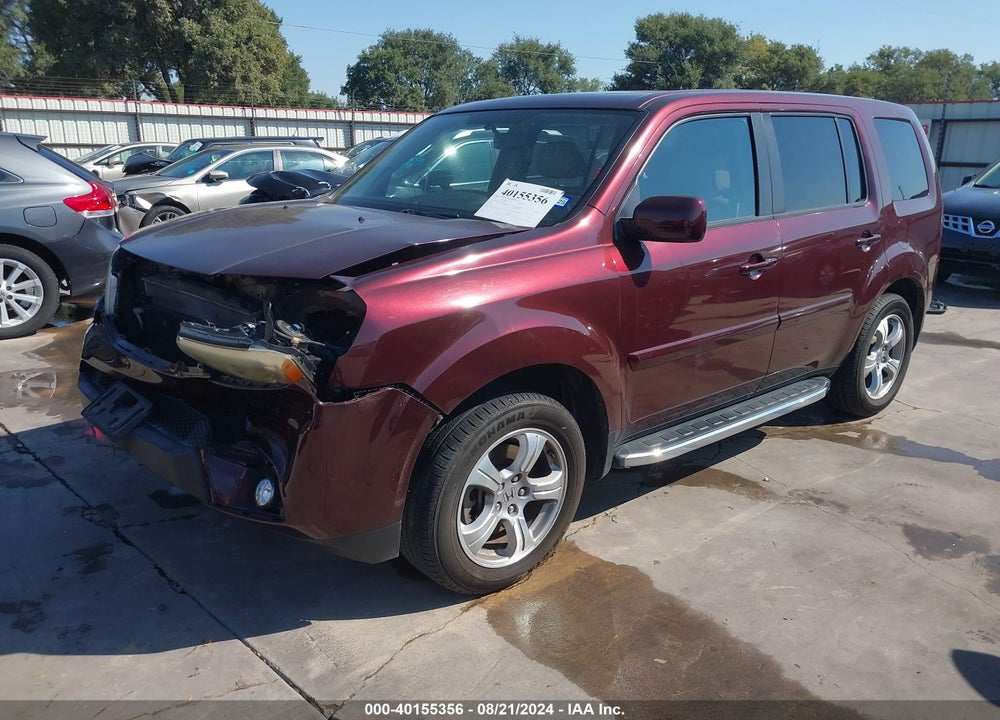 2013 HONDA PILOT EX-L VIN: 5FNYF3H52DB003119