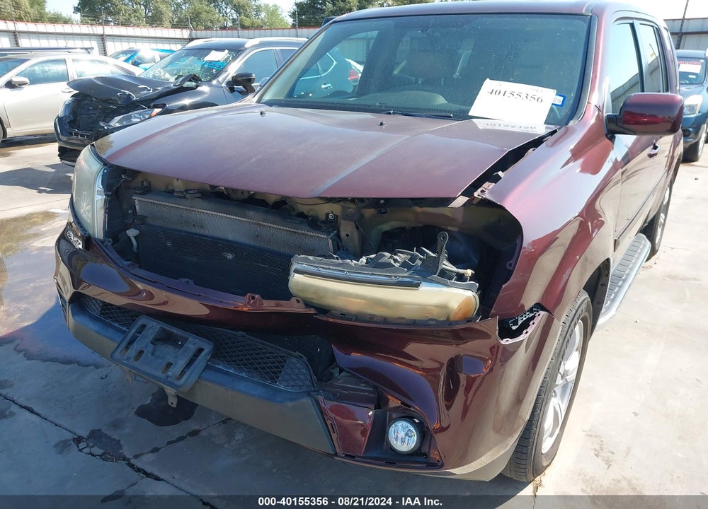 2013 HONDA PILOT EX-L VIN: 5FNYF3H52DB003119