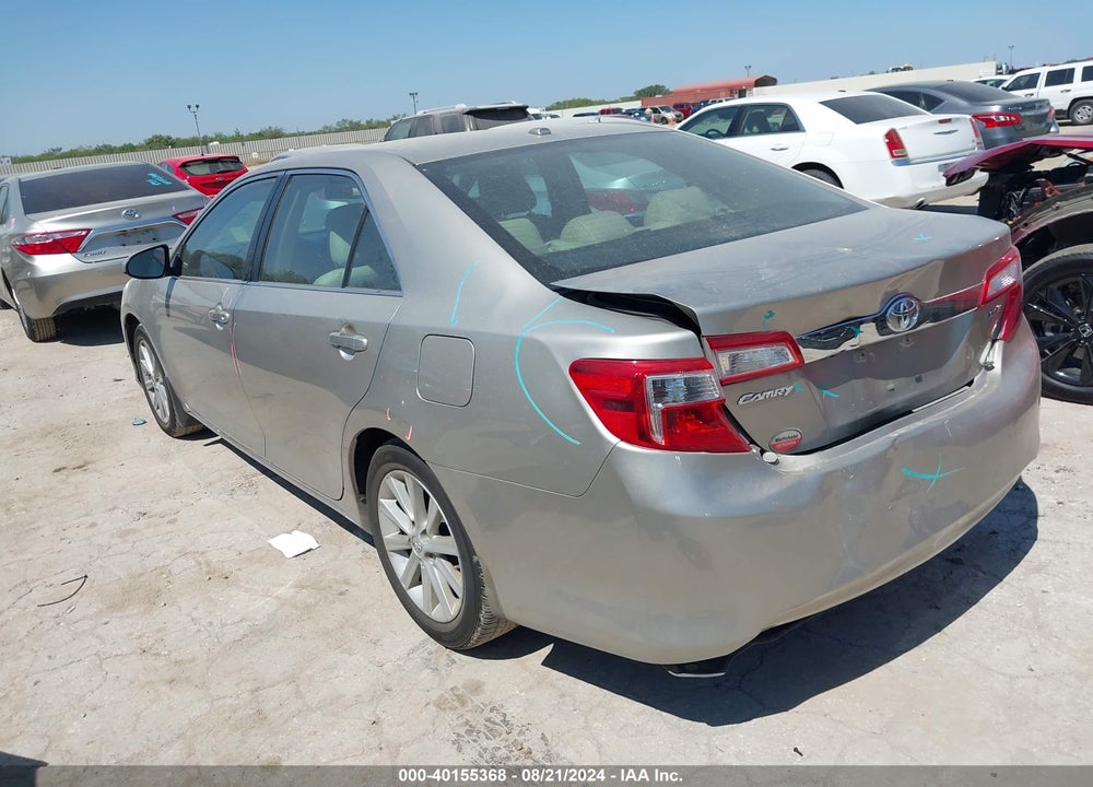 2013 TOYOTA CAMRY XLE VIN: 4T4BF1FK7DR333088