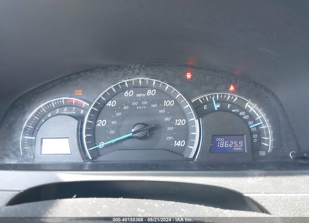 2013 TOYOTA CAMRY XLE VIN: 4T4BF1FK7DR333088