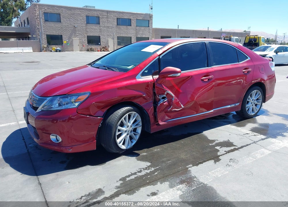 2010 LEXUS HS 250H PREMIUM VIN: JTHBB1BA1A2023158