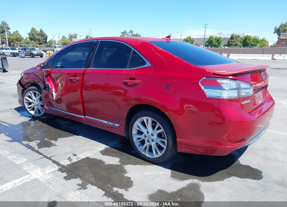 2010 LEXUS HS 250H PREMIUM VIN: JTHBB1BA1A2023158