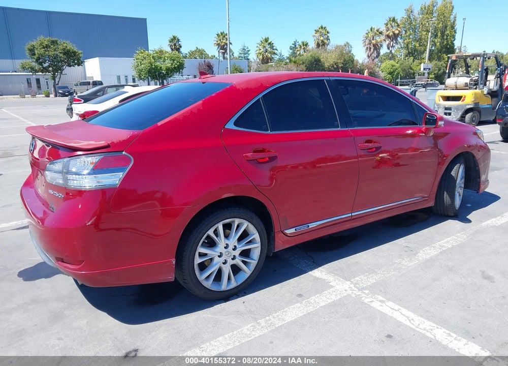 2010 LEXUS HS 250H PREMIUM VIN: JTHBB1BA1A2023158