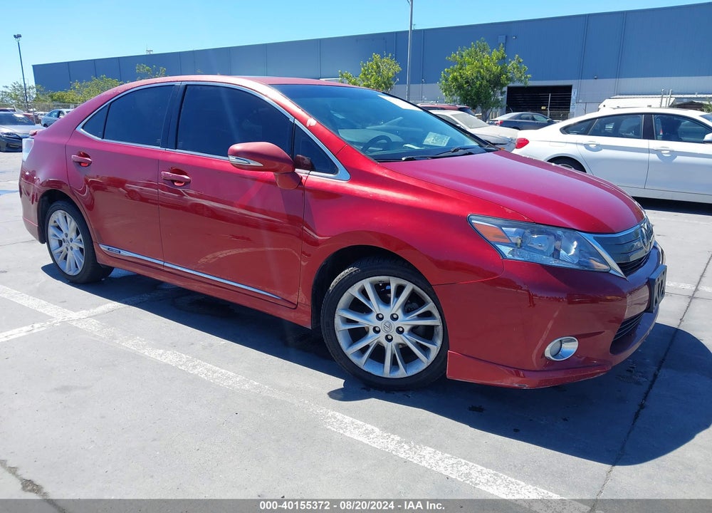 2010 LEXUS HS 250H PREMIUM VIN: JTHBB1BA1A2023158