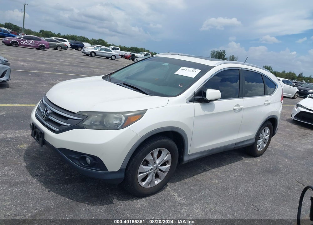 2012 HONDA CR-V EX-L VIN: 5J6RM3H75CL019168