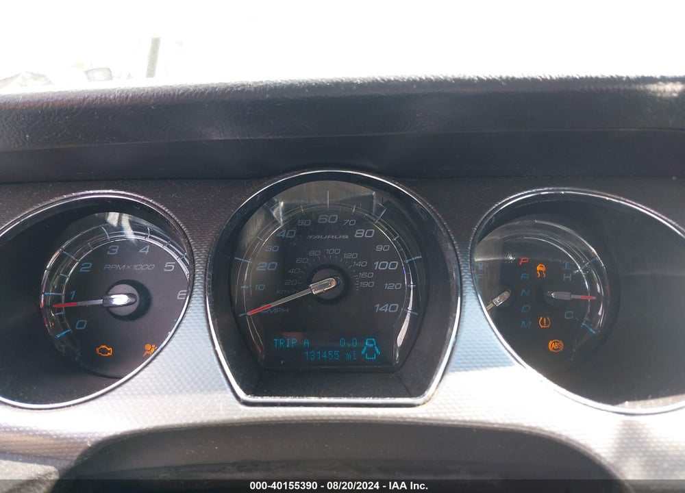 2010 FORD TAURUS SEL VIN: 1FAHP2EW8AG131246